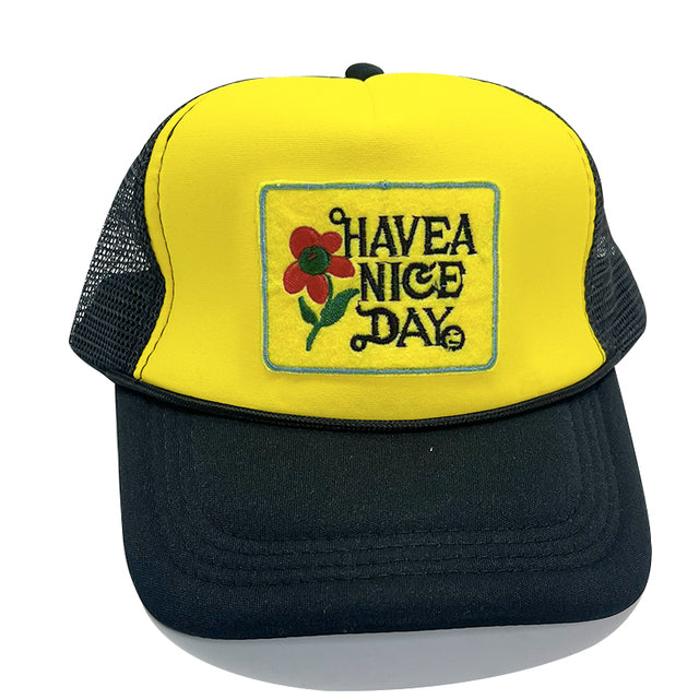 Have A Nice Day Flower Hat