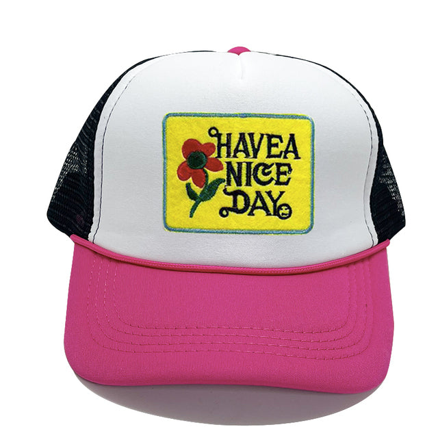 Have A Nice Day Flower Hat
