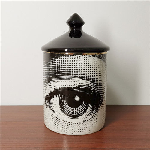 Classic Face Candle Holder / Jewelry Box