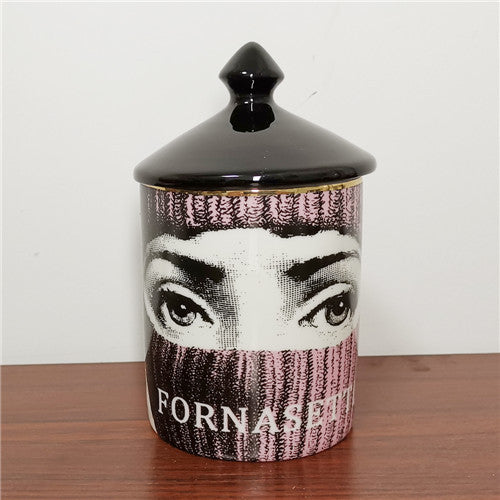 Classic Face Candle Holder / Jewelry Box