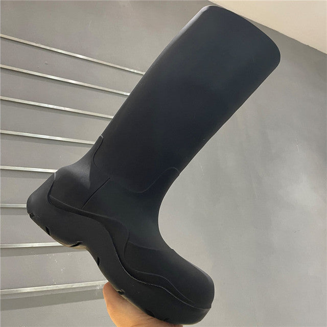 High Platform Rain Boots