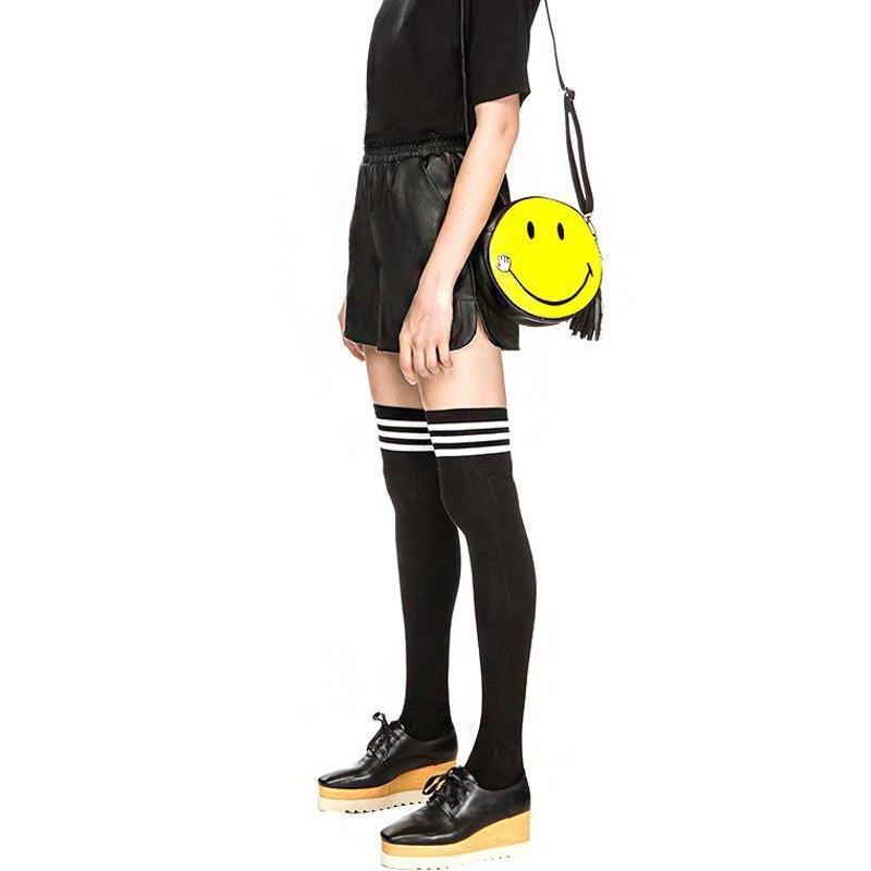 Striped Varsity Thigh Socks