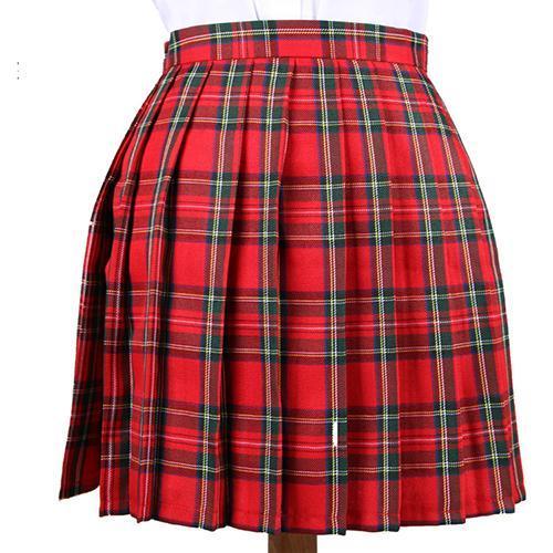 Harajuku Plaid Mini Skirt