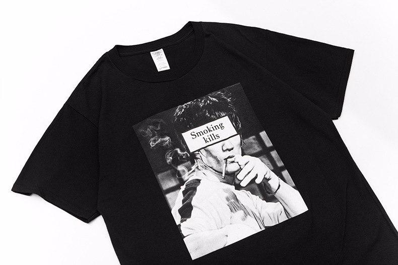 "Smoking Kills" Bruce Lee Tee