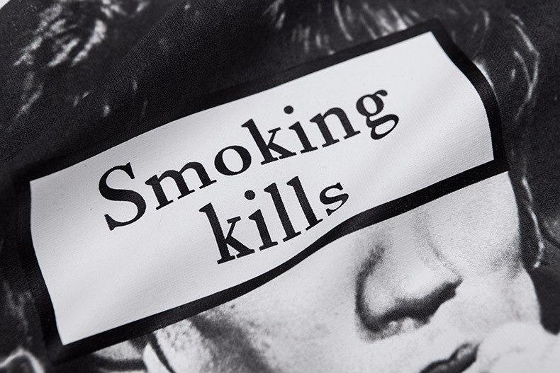 "Smoking Kills" Bruce Lee Tee