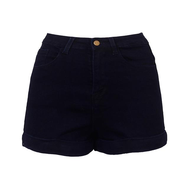 The Perfect High Waisted Denim Short