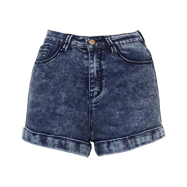 The Perfect High Waisted Denim Short