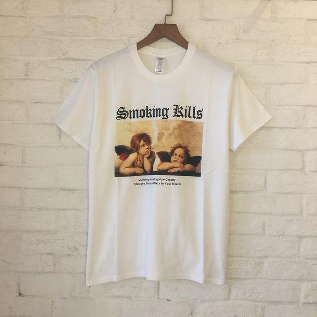 "Smoking Angels" Tee