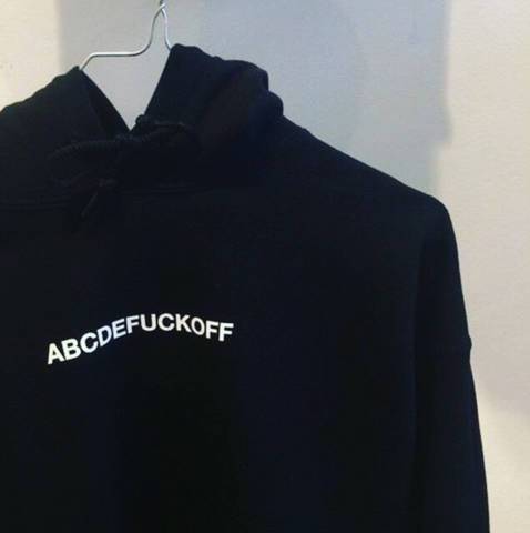 "Abcdefuckoff" Hoodie