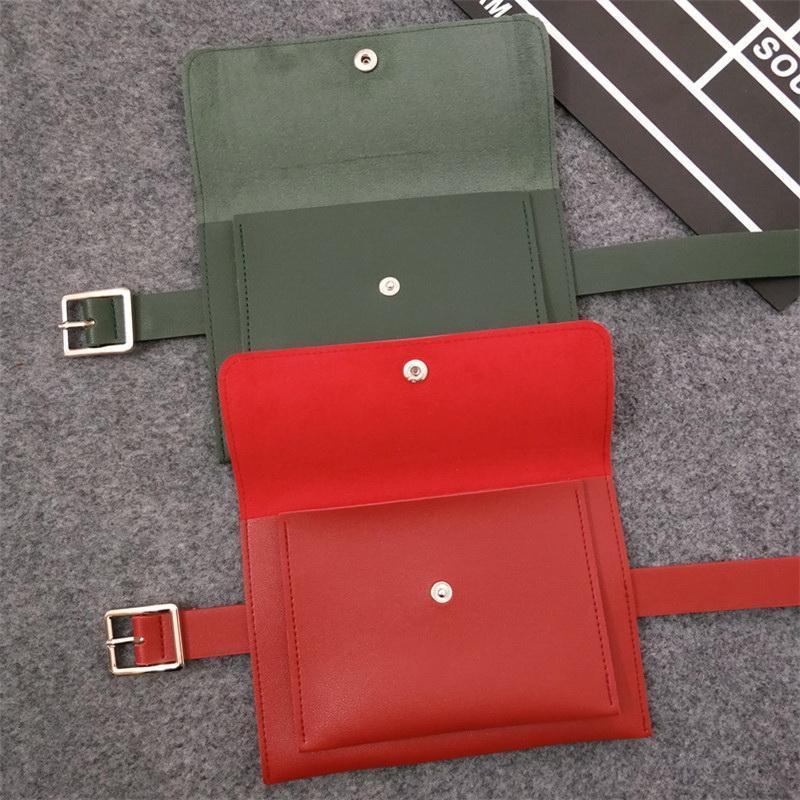 Minimal Leather Belt Bag