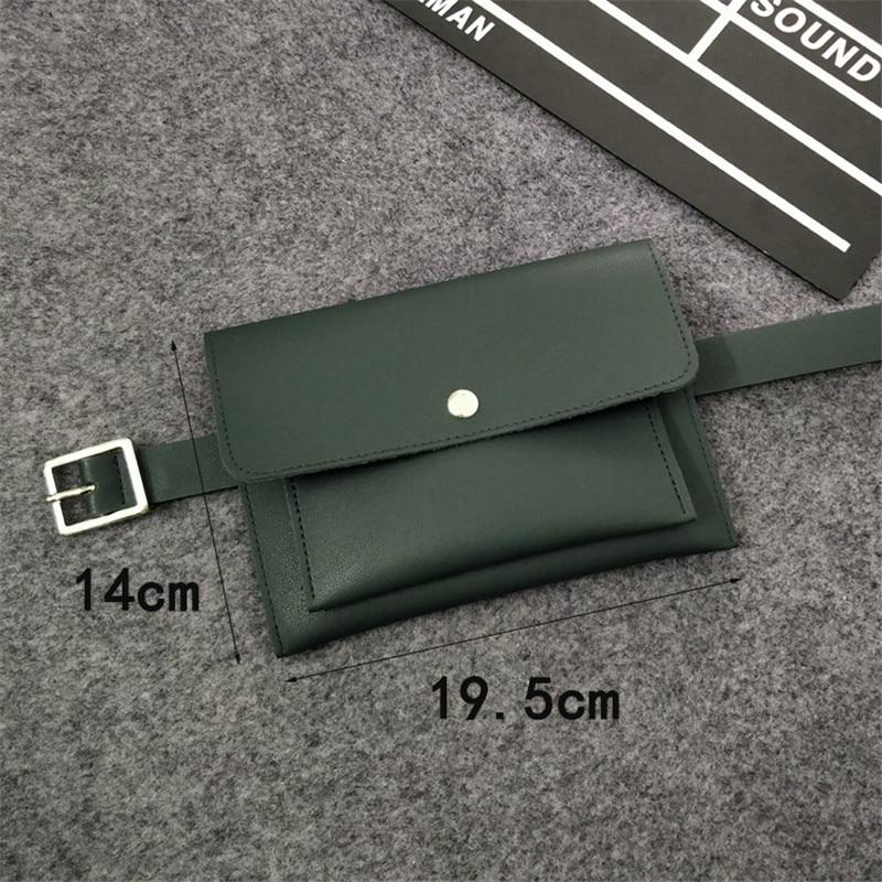 Minimal Leather Belt Bag