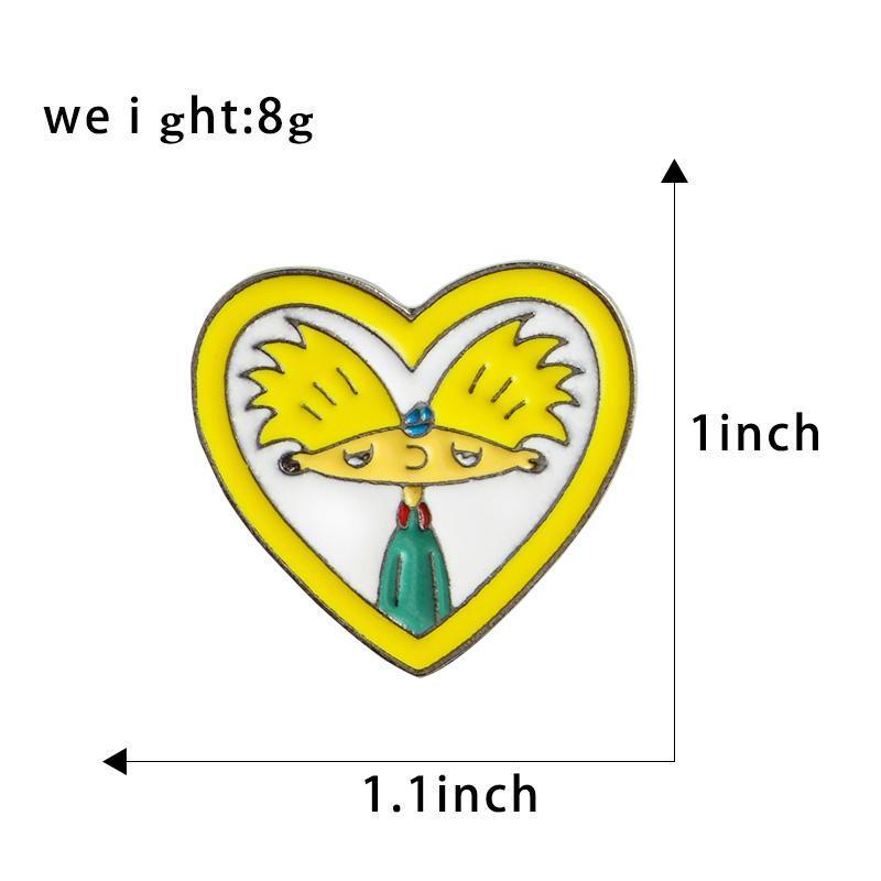 "Hey Arnold" Lover Pin