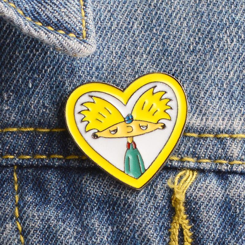 "Hey Arnold" Lover Pin