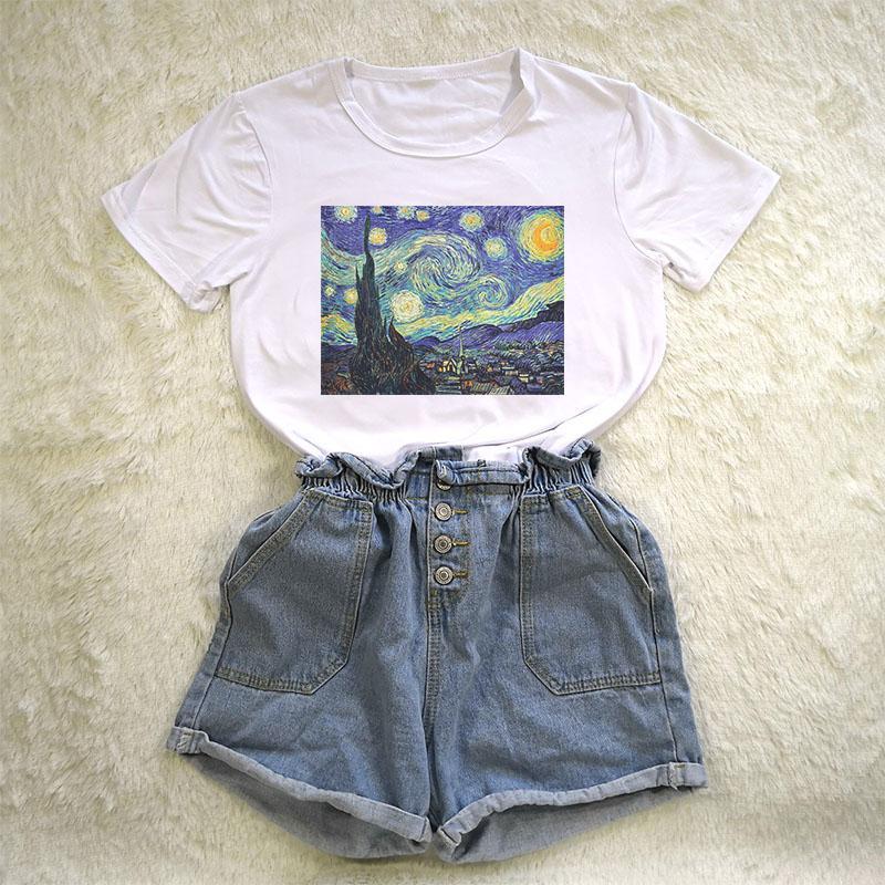 "Starry Night" Art Tee
