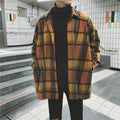Vintage Oversized Plaid Shirt