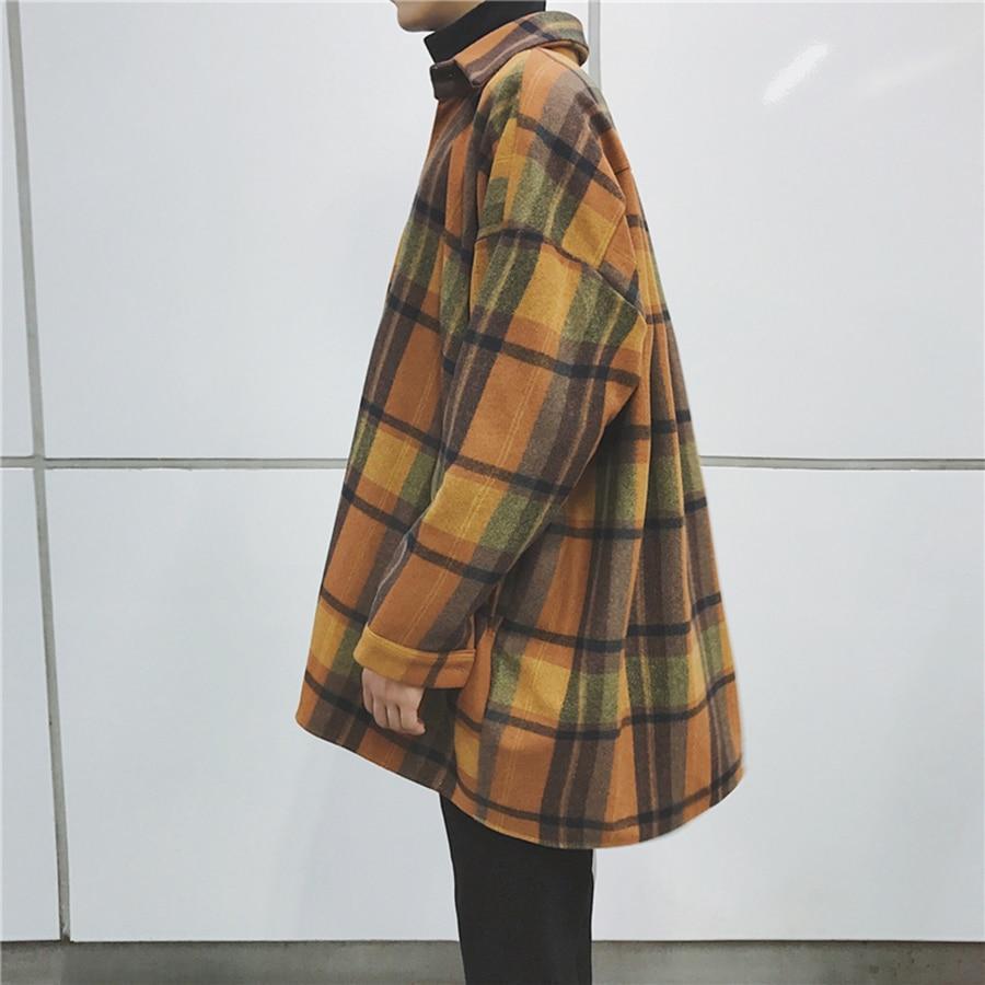 Vintage Oversized Plaid Shirt