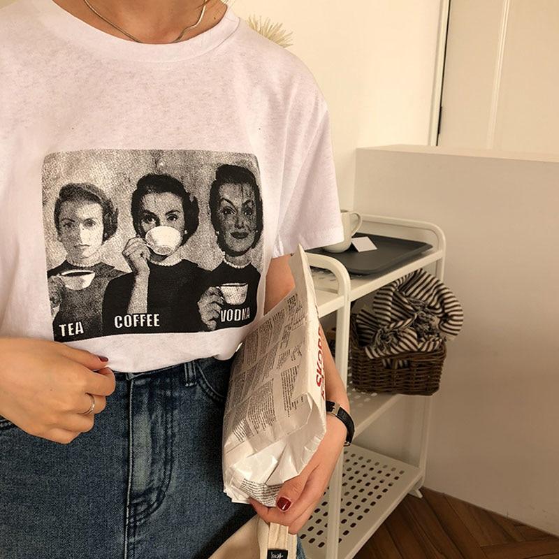 "Tea Coffee Vodka" Tee