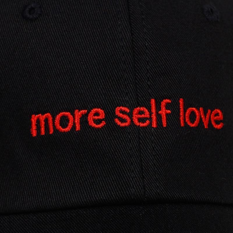 "More Self Love" Embroidered Baseball Cap