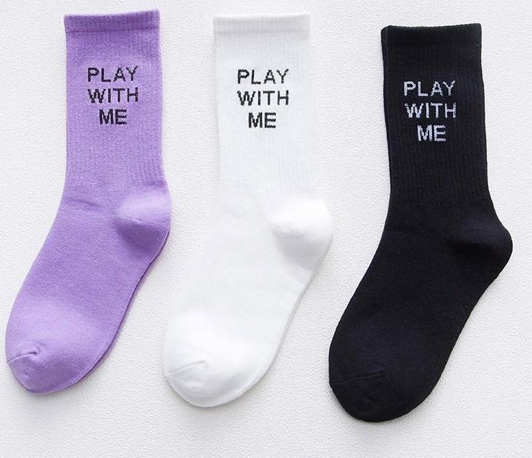 "Play With Me" Socks
