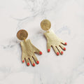 "Painted Nails" Earrings