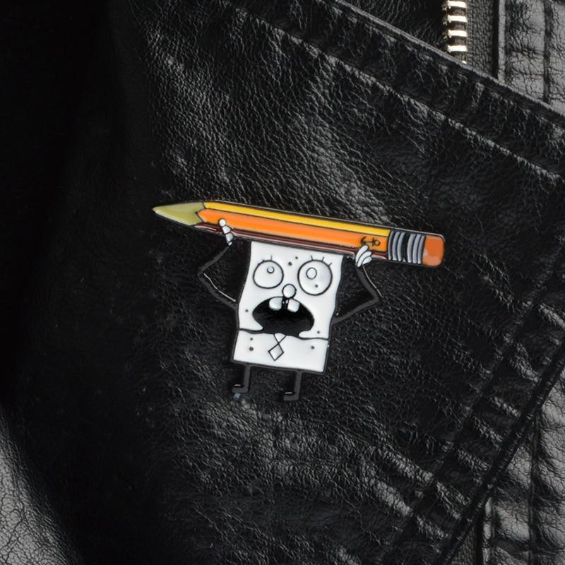 Doodle Bob Sponge Bob Pin
