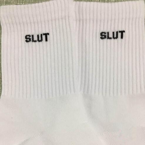 "IDGAF" Socks