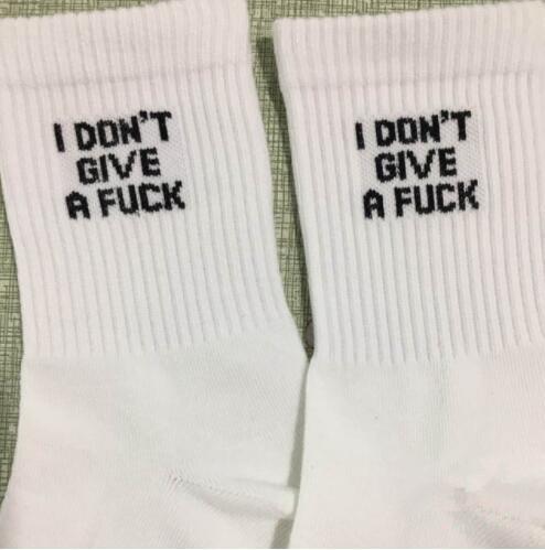 "IDGAF" Socks