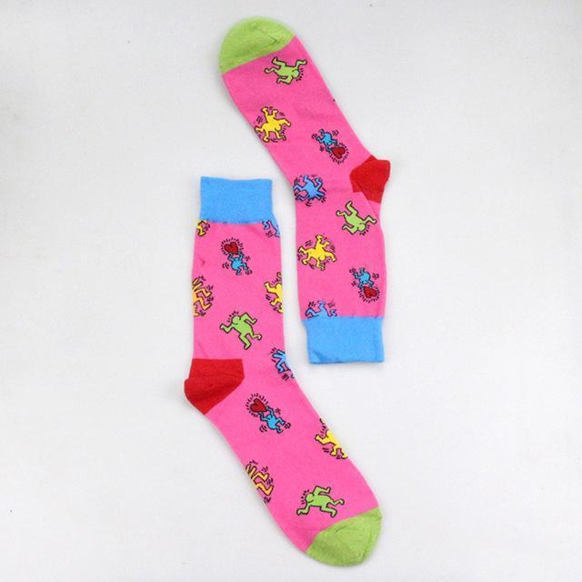 Pop Art Crew Socks