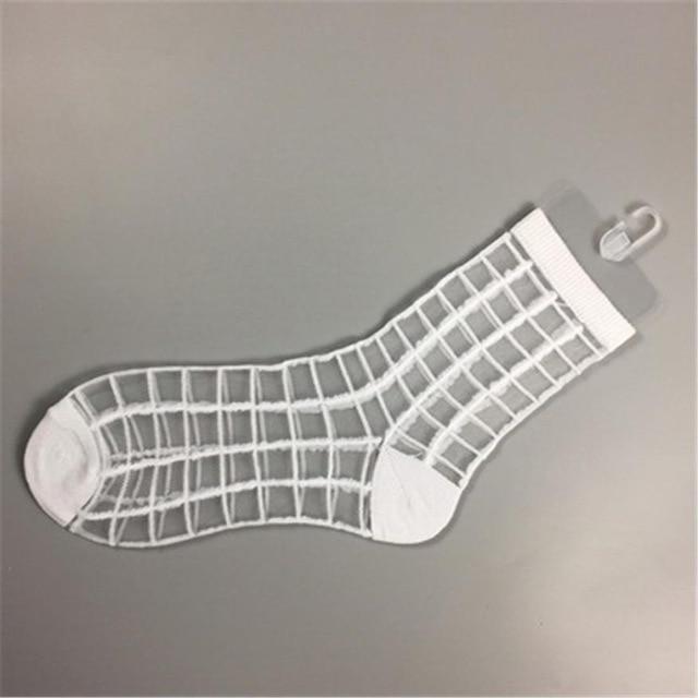 Ultra Thin Glass Silk Socks