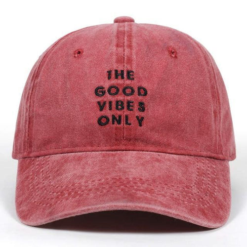 "The Good Vibes Only" Dad Hat