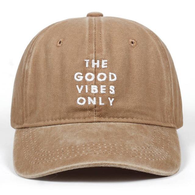 "The Good Vibes Only" Dad Hat