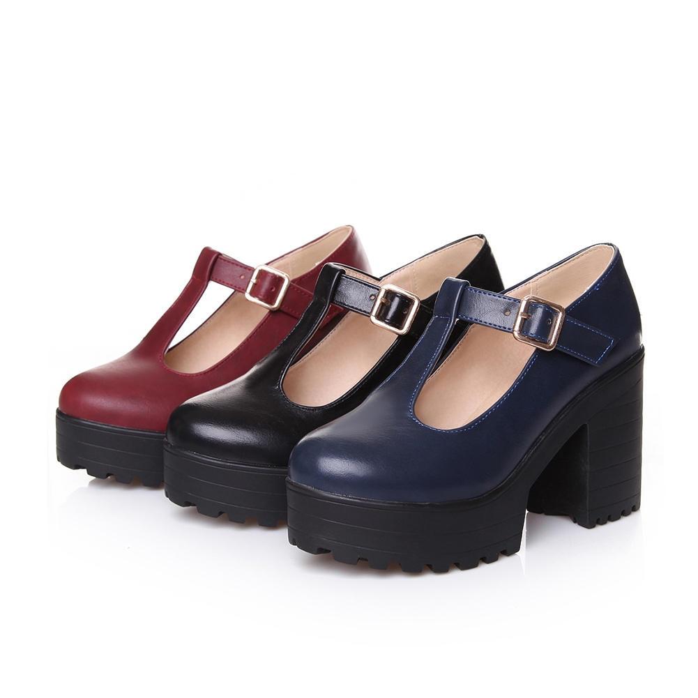 Mary Jane Doll Platforms