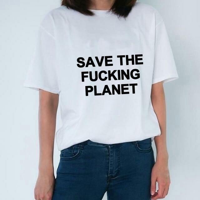 Save The F**king Planet Tee
