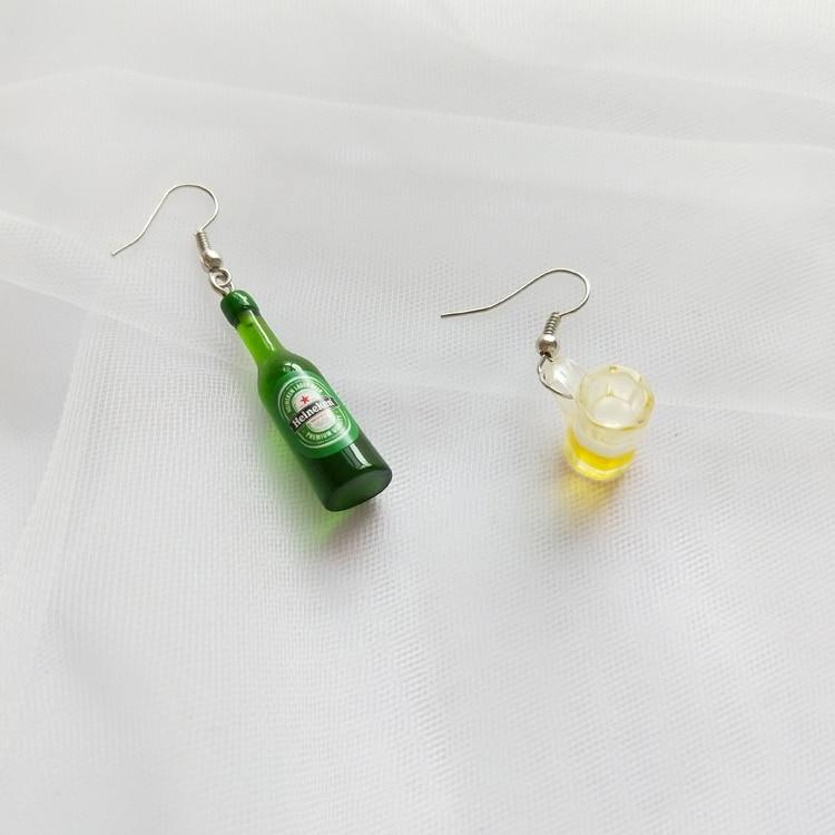 Mini Beer Earrings