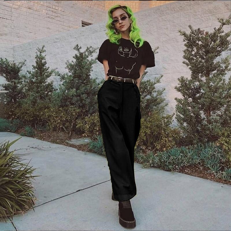 High Waisted Skater Pants
