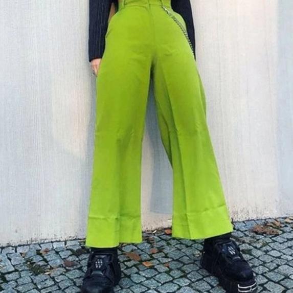 High Waisted Skater Pants
