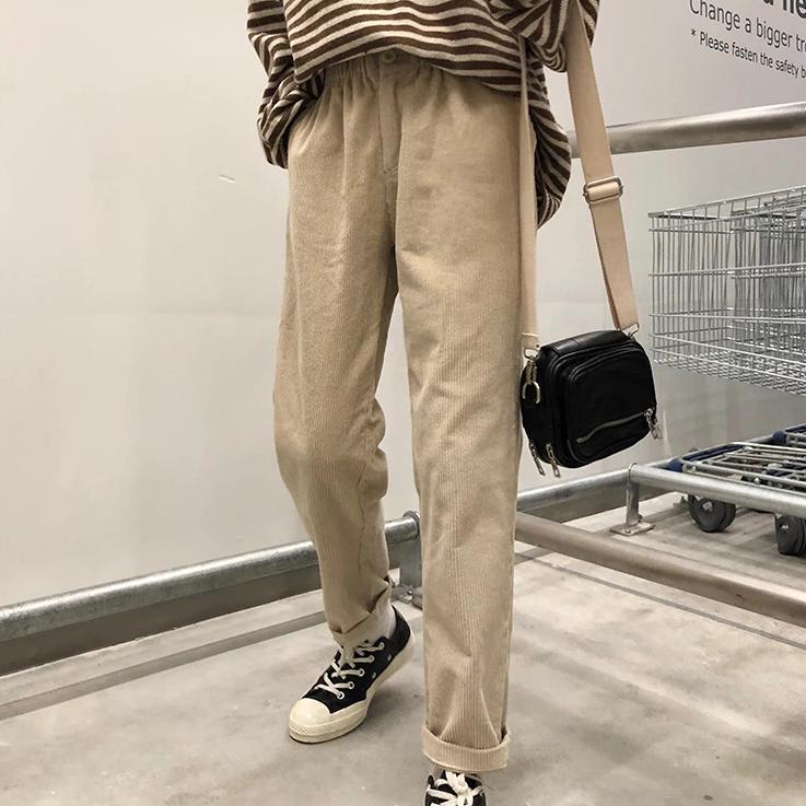 Vintage Unisex Corduroy Trousers