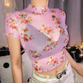 Super Sweet Puppy Mesh Top