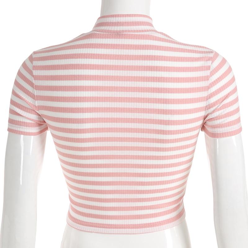 "Cute" Knit Striped Top
