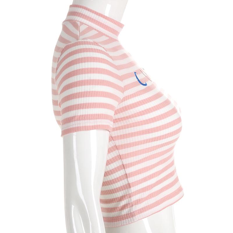 "Cute" Knit Striped Top