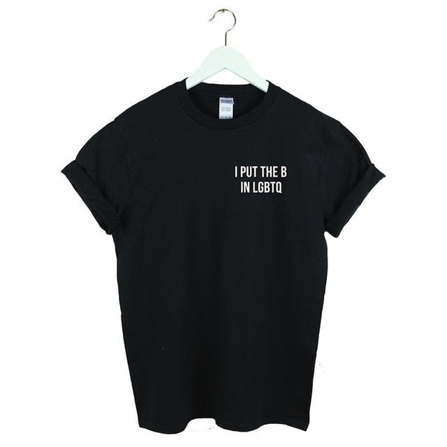 "I put the B in Lgbtq" Tee