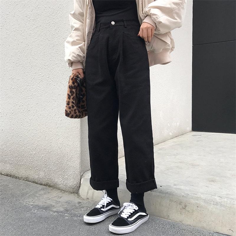 High Waist Cropped Jeans