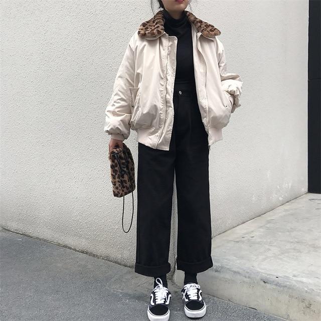 High Waist Cropped Jeans
