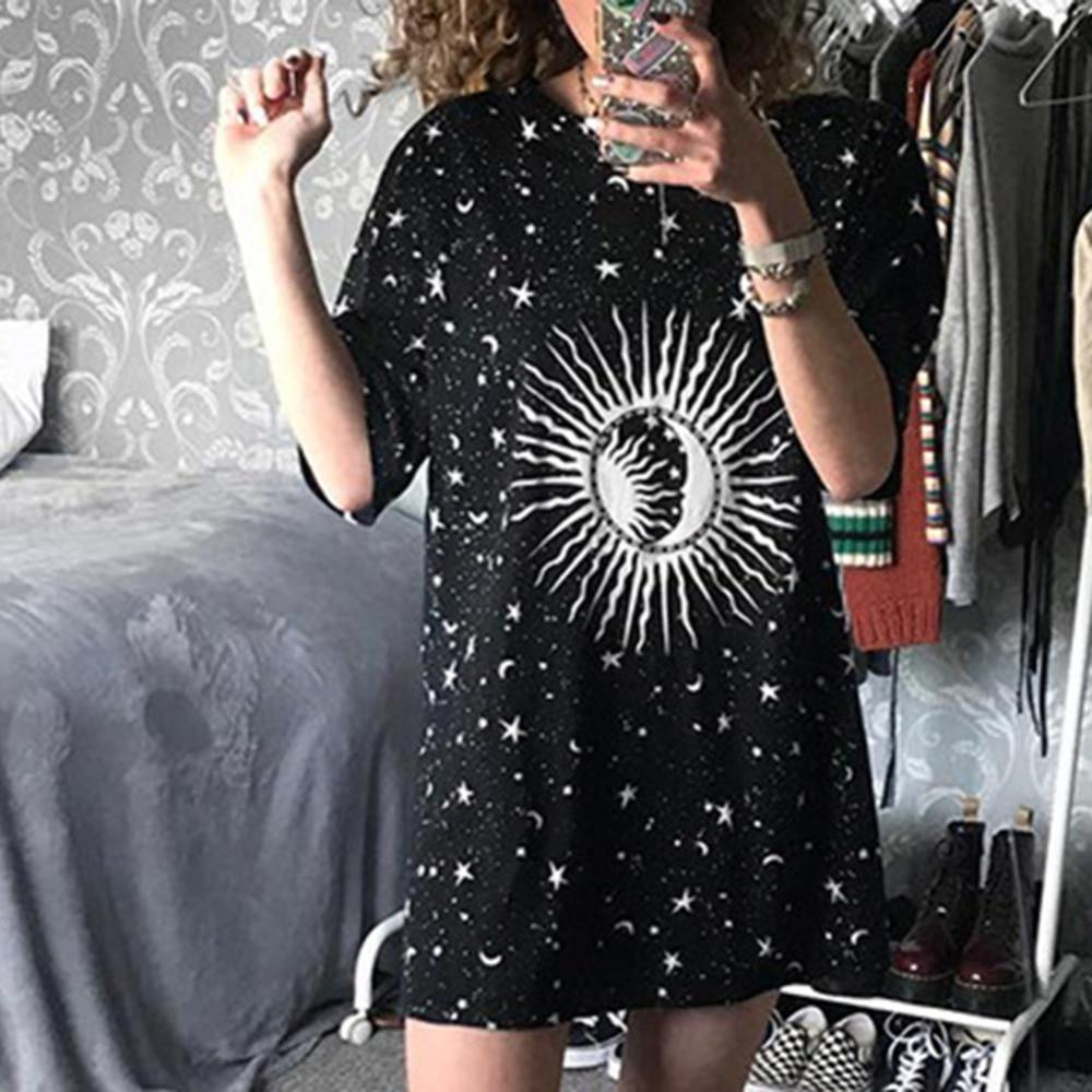 Sun Moon Stars Tee